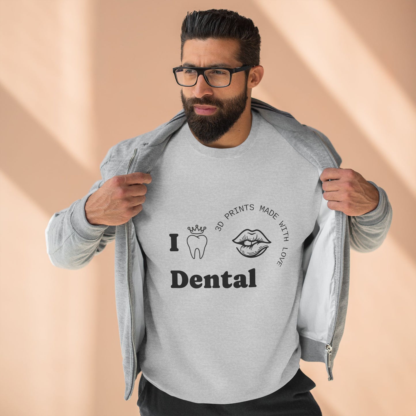 I love dental shirt Unisex Crewneck Sweatshirt