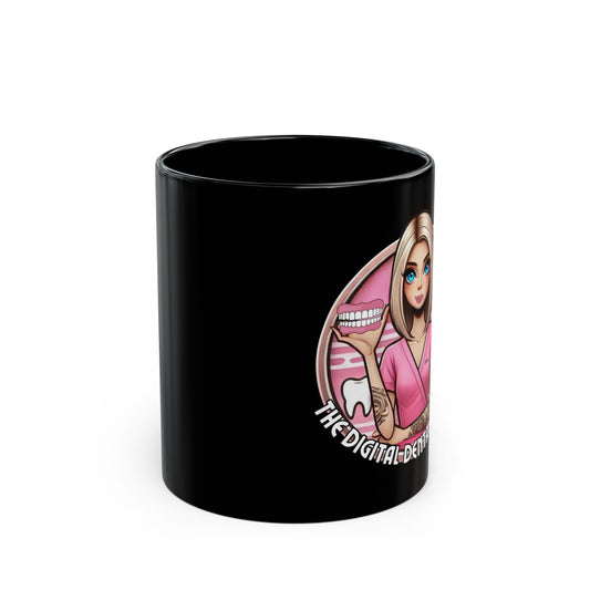 The Digital Dental Assistant Black Mug (11oz, 15oz)
