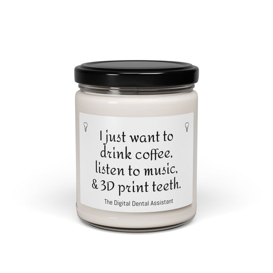 Dental Assistant Scented Soy Candle, 9oz